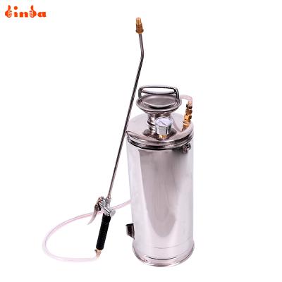 China Agriculture Binda 12L Stainless Steel Manual Sprayer Hand Pressure Sprayer for sale