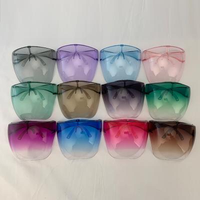 China Fashion Sunglasses 2021 Full Anti Fog Covered Oversized Color Protective Mask Sun Glasses For Kids Children for sale