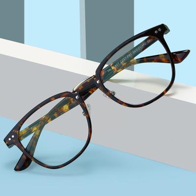 China Fashion top fashion tr90 acetate blue anti block light computer eye glasses for sale