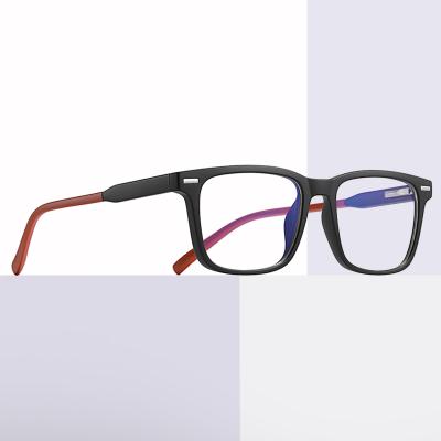 China High Quality Fashion Rectangle Computer Blue Light Anti Blocking Glasses For Men And Women for sale