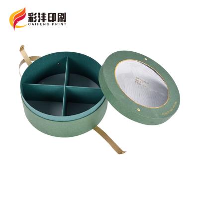 China Recycled materials around newspaper distribution tour kraft paper box cylinder craft the kraft paper tube packaging for sale