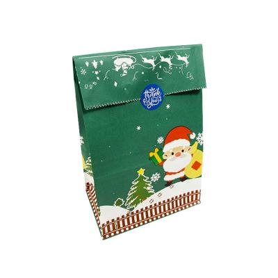 China Christmas Disposable Design Red Color Luxury Paper Big Shopping Gift Bags With Handle for sale