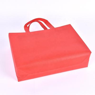 China Factory Wholesale Logo Ecological Folding Reusable Eco-Friendly Nonwoven Fabric Custom Shopping Bag for sale