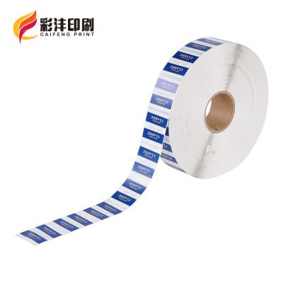 China Waterproof Top Quality Hot Stamp PP Self Adhesive Sticker Label Printing Roll Labels Packaging Labels for sale