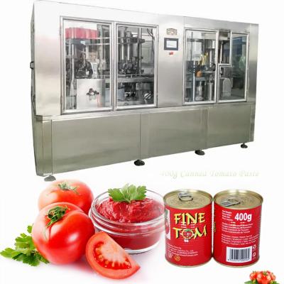 China Hot Sauce 200cpm Direct High Speed ​​Automatic Chili Sauce Dressing Paste Curry Canning Machine Food CE Factory for sale