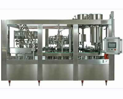 China Food Factory Supply 12000bph Sparkling Water Ore Spring Water Glass Bottle Washing Direct Automatic Filling Capping Machine for sale