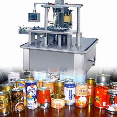 China Easy Operation/Maintenance Factory Price CE Soda 250cpm Pet Food High Speed ​​Automatic Meat Tuna Sauce Tin Can Aluminum Can Sealer Seaming Machine for sale