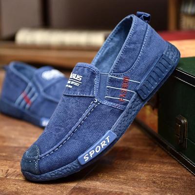 China Fashion Trend Spring Summer Men's Comfortable Outdoor Running Canvas Casual Sneakers Flat Shoes For Men for sale