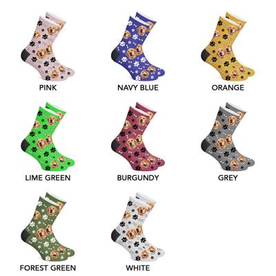 China QUICK DRY Dropshipping Custom Printed Socks Sublimation Socks for sale