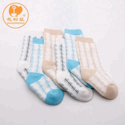 China Anti-Foul Young Cute Children's Crew Tree Pattern Socks Young Teen Kids Tube Sleep Cotton Socks for sale