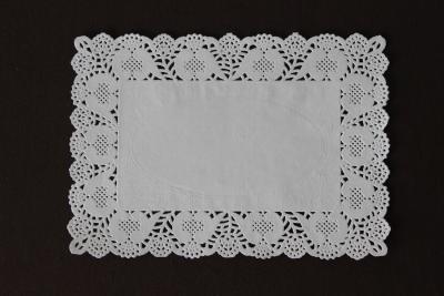 China white Rectangle paper doilies for sale