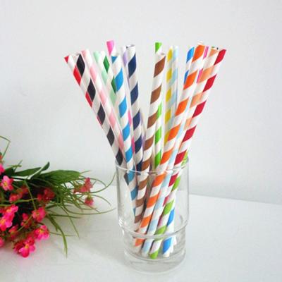 China Paper drinking straw for party decoration for sale