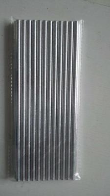 China Silver Color drinking paper straws for sale