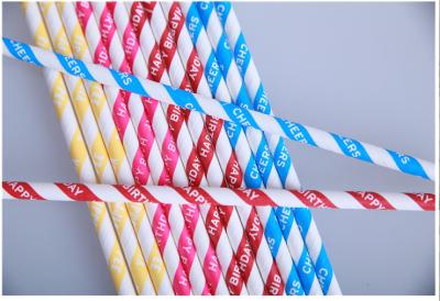 China Colorful Drinking paper Straw Supplier,Party Supplier for sale