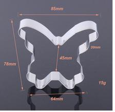 China Butterfly Cake Stainless steel cookie cutter Supplier for sale