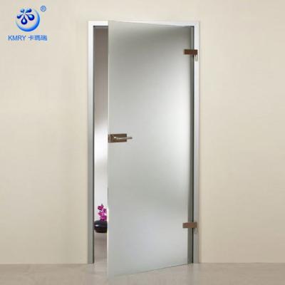 China Normal; Easy clean glass; Anti-blast Shower Door Entry Door Glass Cable Interior Hinged Frosted Glass Door for sale