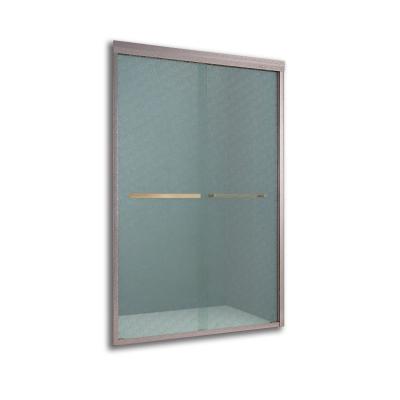 China With Frame New Design Tub Shower Double Sliding Door (KD6004B) for sale