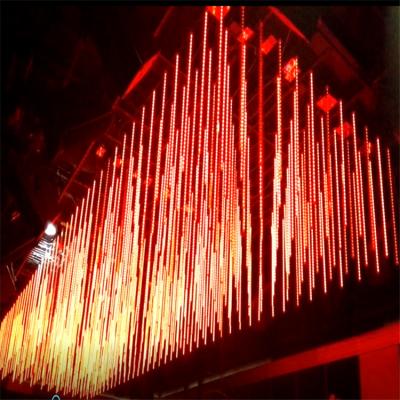 China Large Nightclub Project 3D DMX Led Meteor Shower Rain Tube Lights for sale