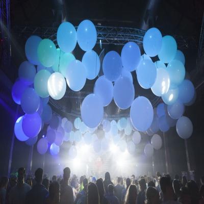 China Nightclub /events 500mm Diameter RGB Hanging Sphere LED Balls for sale