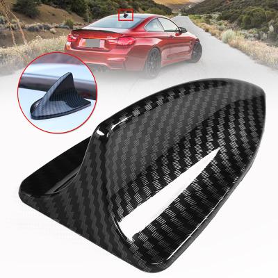 China Universal Fiber Look Carbon Antenna Fin DECORATION Shark Modeling Decoration Parts No Function Dummy Car Aerial Accessories for sale