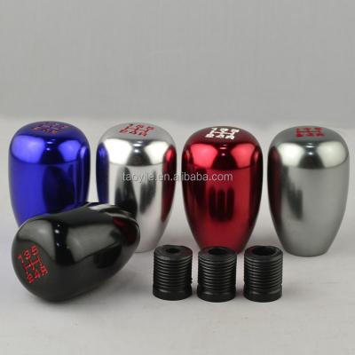 China Aluminum Professional Auto Car 5 Speed ​​Metal Gear Shift Knob With CE Certificate for sale