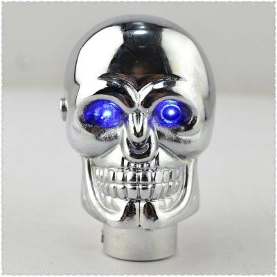 China Brand New Aluminum Skull Led Light Shift Knob With High Quality for sale