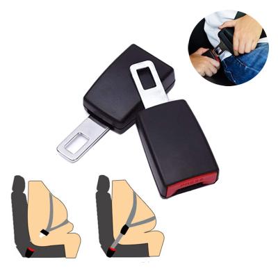 China New 45# Steel+ABS Plastic Car Safety Seat Belt Lock Buckle Seat Belt Clip Supplement Converter Accessories for sale