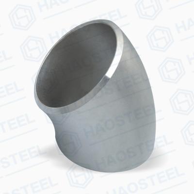 China Werfende industrielle Fitting JIS B2311 SS316L 45 Grad-Ellbogen zu verkaufen