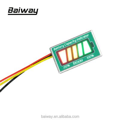 China Ups Lead Acid Battery / Car E-Bike BW-TD05 Lithium Battery LED Battery Voltage Indicator for sale