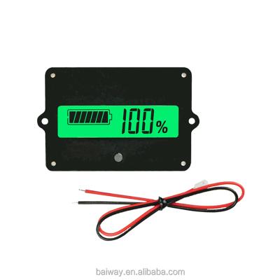 China Lifts Car E-Bike BW-LY5 LCD Lead Acid Battery Level Indicator Battery Monitor for sale