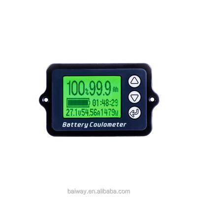 China BW-TK15 80V50A Universal LCD Car Acid Lead Lithium Battery Voltage Capacity Indicator Meter Tester Coulomb Lifts Against for sale