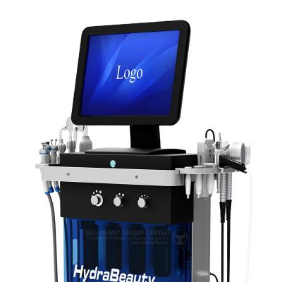 中国 2021 Beauty Salon professional facial hydradermabrasion machine 10 in 1 diamond peel hydra equipment hydro dermabrasion Machine 販売のため