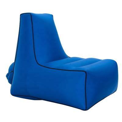 China Eco-friendly Anti-Air Leaky Waterproof Inflatable Beach Sofa Lounger Chair Portable Durable for sale