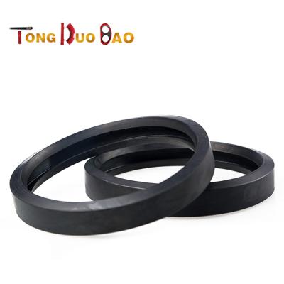 China Metric Mechanical Seal Rubber Gasket DN125 Used For Concrete Pump Pipelines Clamp for sale