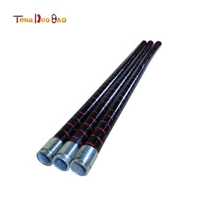 China Abrasion Resistance Construction Machine Parts DN125mm 5 Inch Concrete Pump Rubber Hose for sale