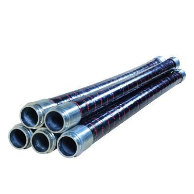 China Concrete Pump Tuck Concrete Pump Rubber Hose , Concrete Pump Hose Fittings for sale