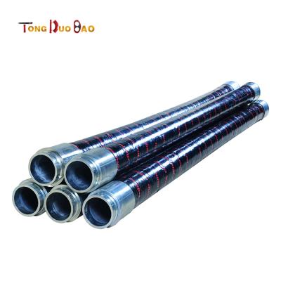 China Concrete Pump Truck Boom Boom Pipe End Concrete Placing Concrete Rubber Hose For Schwing Putzmeister Concrete Pump for sale