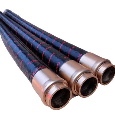 China 4 Inch Natural Rubber DN100mm Concrete Pump Hose 100Bar With Long Life for sale