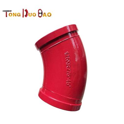 China Building Material Stores Quality 5.5 Inch 275 Concrete Pumping Elbow for sale