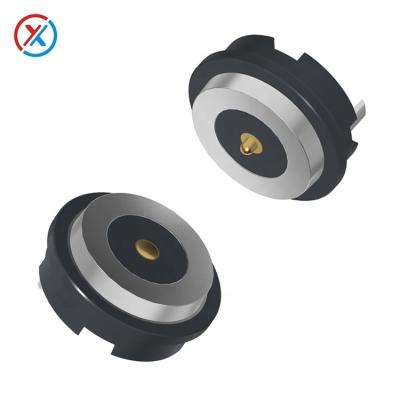 China Achieve charging function magnetic connector male and female waterproof magnet IP67 connector around the magnetic male and female ends for sale