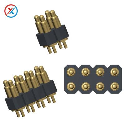 China Medical Current Bullet-Pin Connector 3A Charging Elastic Connector Male And Female Seats for sale