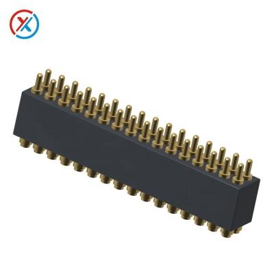 China 3C Consumer Double Row Connector Contact Male And Female Connectors Spring Charging Connector for sale