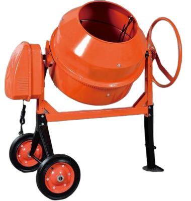 China Building Material Shops Sale 2800 Rpm Motor Speed ​​Mini Concrete Mixer 260 L Concrete Mixer Factory Sale for sale