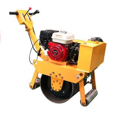 China Building Material Shops New Design Best Selling Double Road Single Vibratory Roller Steel Compactor Small Road Roller Walk-behind for sale