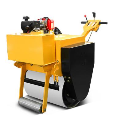 China Building Material Shops Wholesale Price High Quality Vibration Mini Road Roller Walk-Behind Small Road Roller for sale