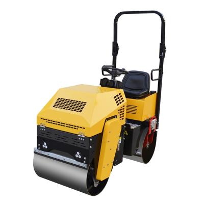 China Building material stores best selling high performance road roller vibrating Walk-behind single and double steel road roller for sale