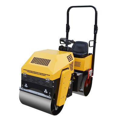 China Building Material Shops High Performance Walk-Behind Road Roller Small Single And Double Steel Road Roller New For Sale for sale