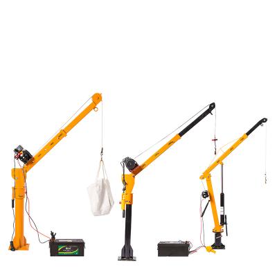 China TRUCK CRANE Factory Sale Copper Core Automotive Lift Crane Double Pressure Bearing Lifting Machine for sale