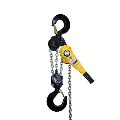 China Factory Price Manual Mini Lifting Hoist 250 (kg) Lever Chain Hoist Rubber Non-slip Handle Durable for sale