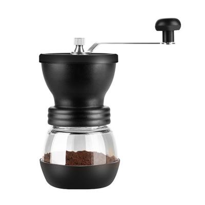 China Amazon Viable Hot Sale Portable Manual Coffee Bean Grinder with Ceramic Conical Burr Mill and Adjustable Setting for sale